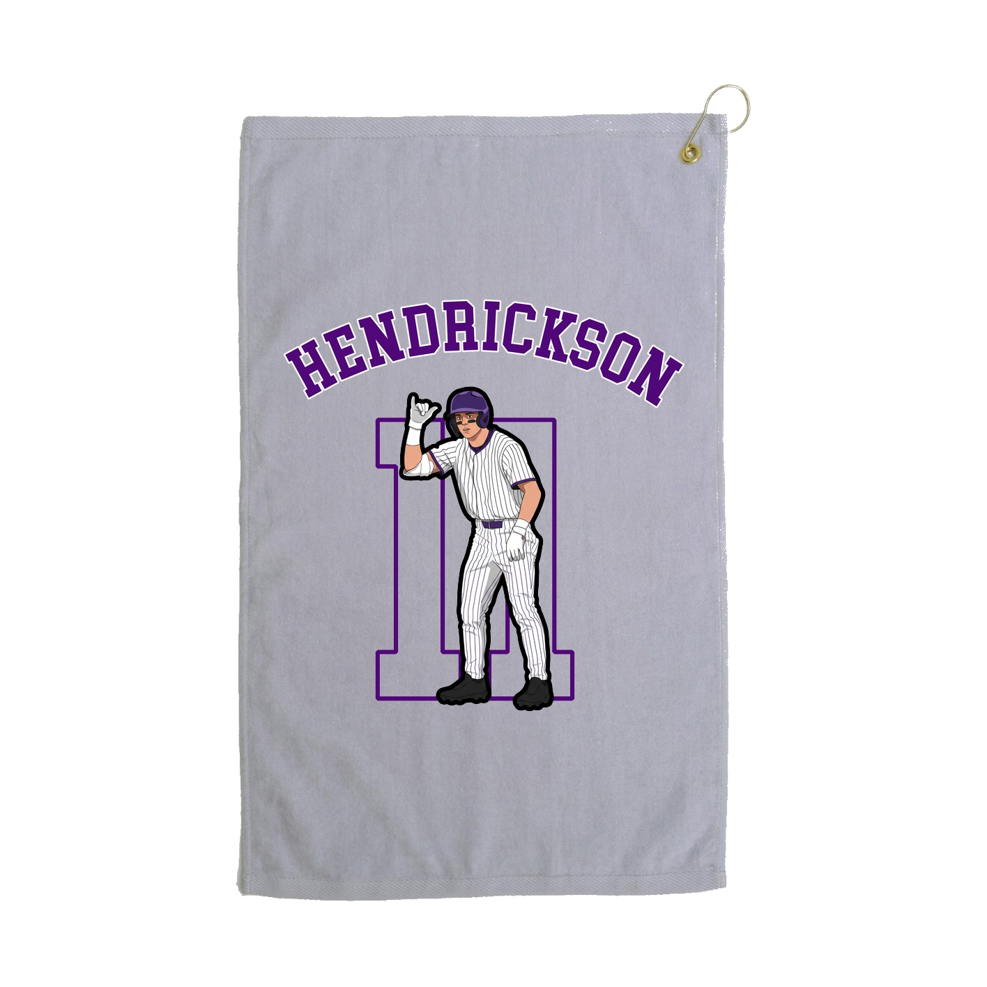 Golf Towel — Shirsey Arch in Grey