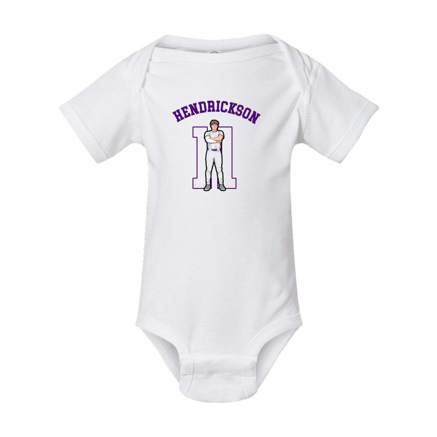 Baby Onesie — Shirsey Arch in White