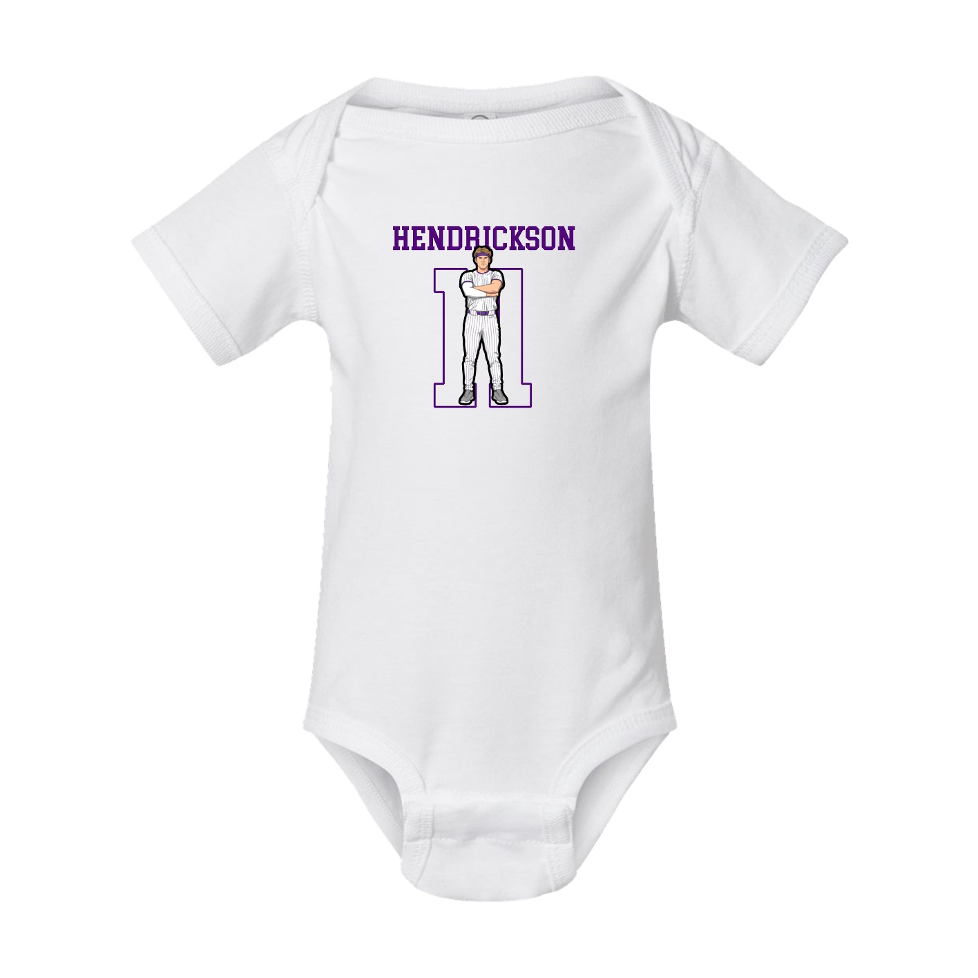 Baby Onesie — Shirsey in White
