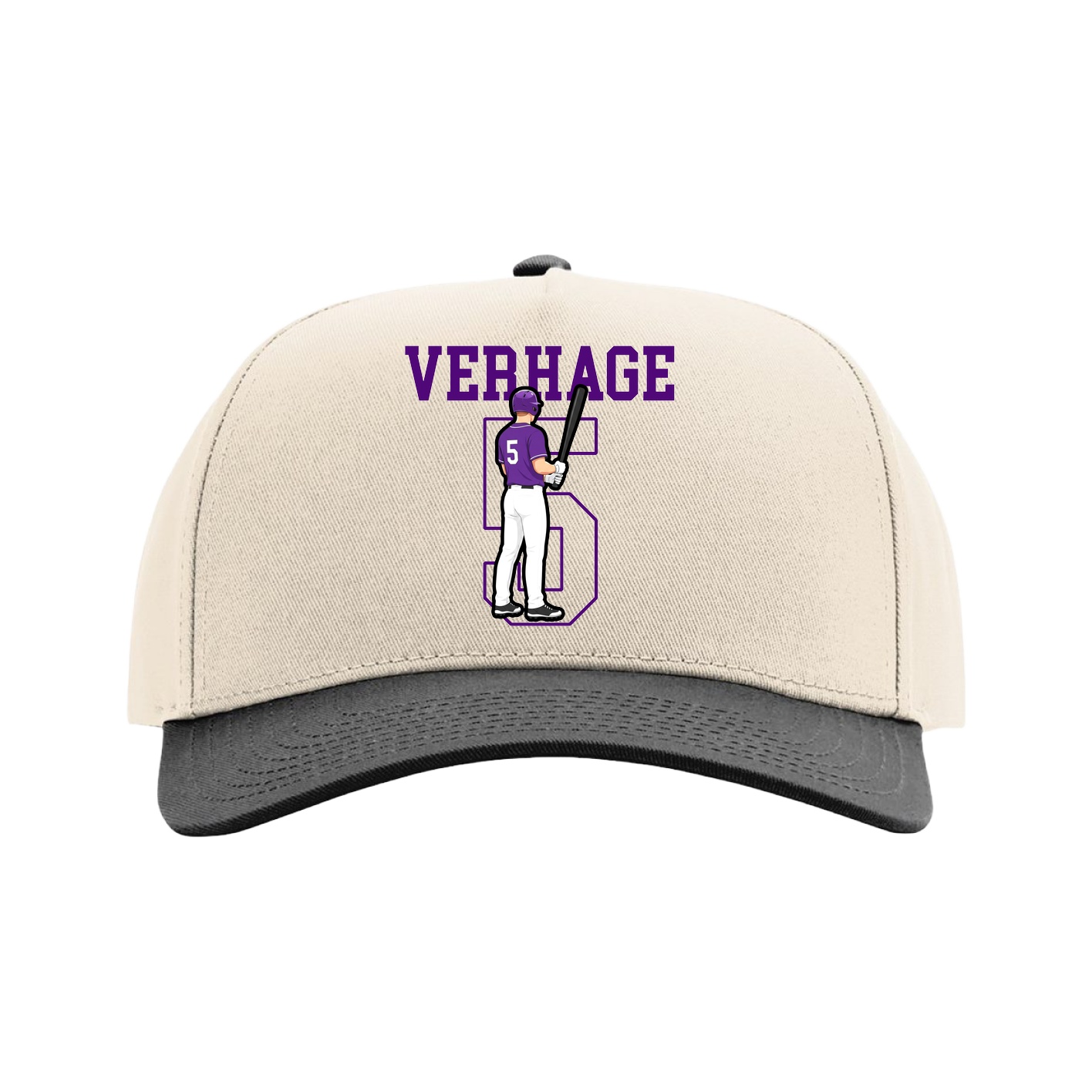 Full Fabric Five-Panel Champ Cap
