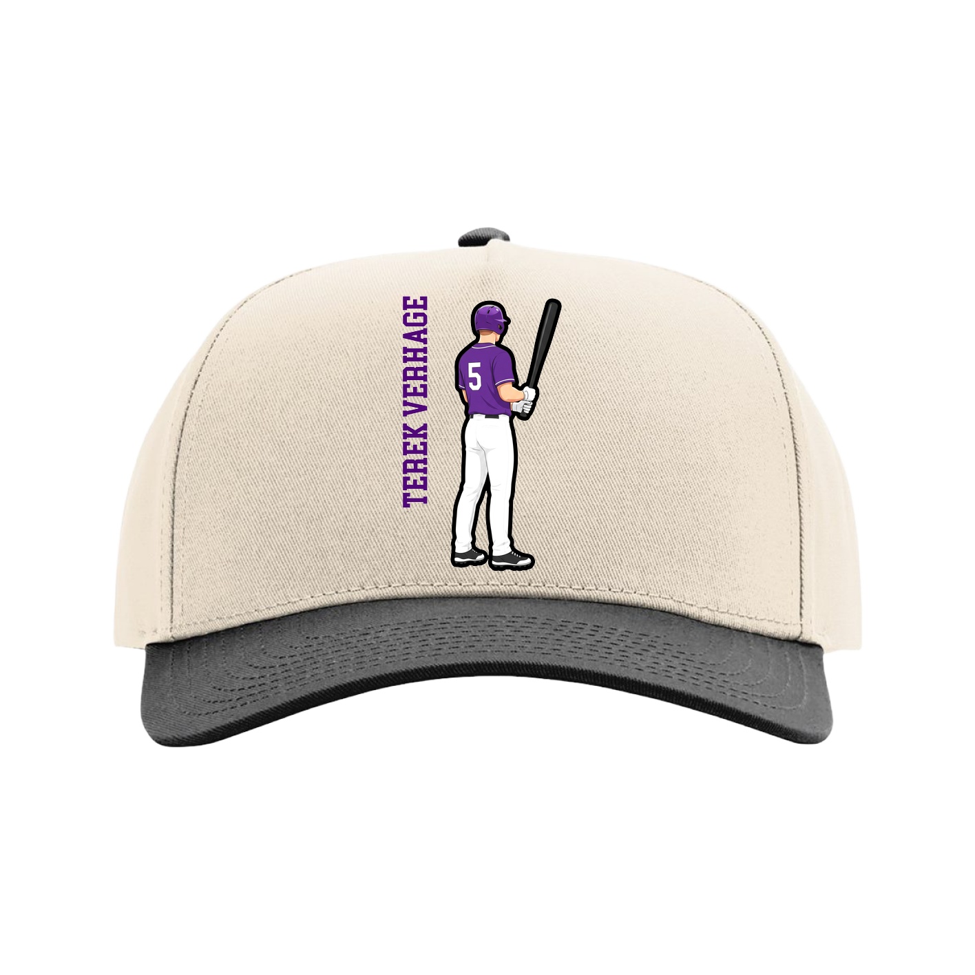 Full Fabric Five-Panel Champ Cap