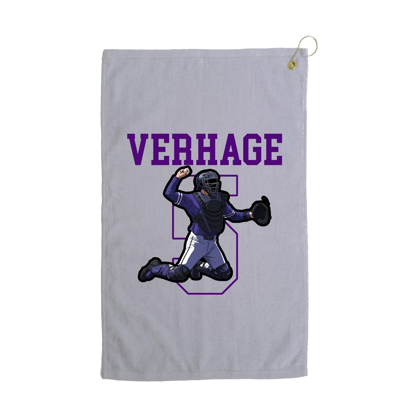 Terry Velour Golf Towel