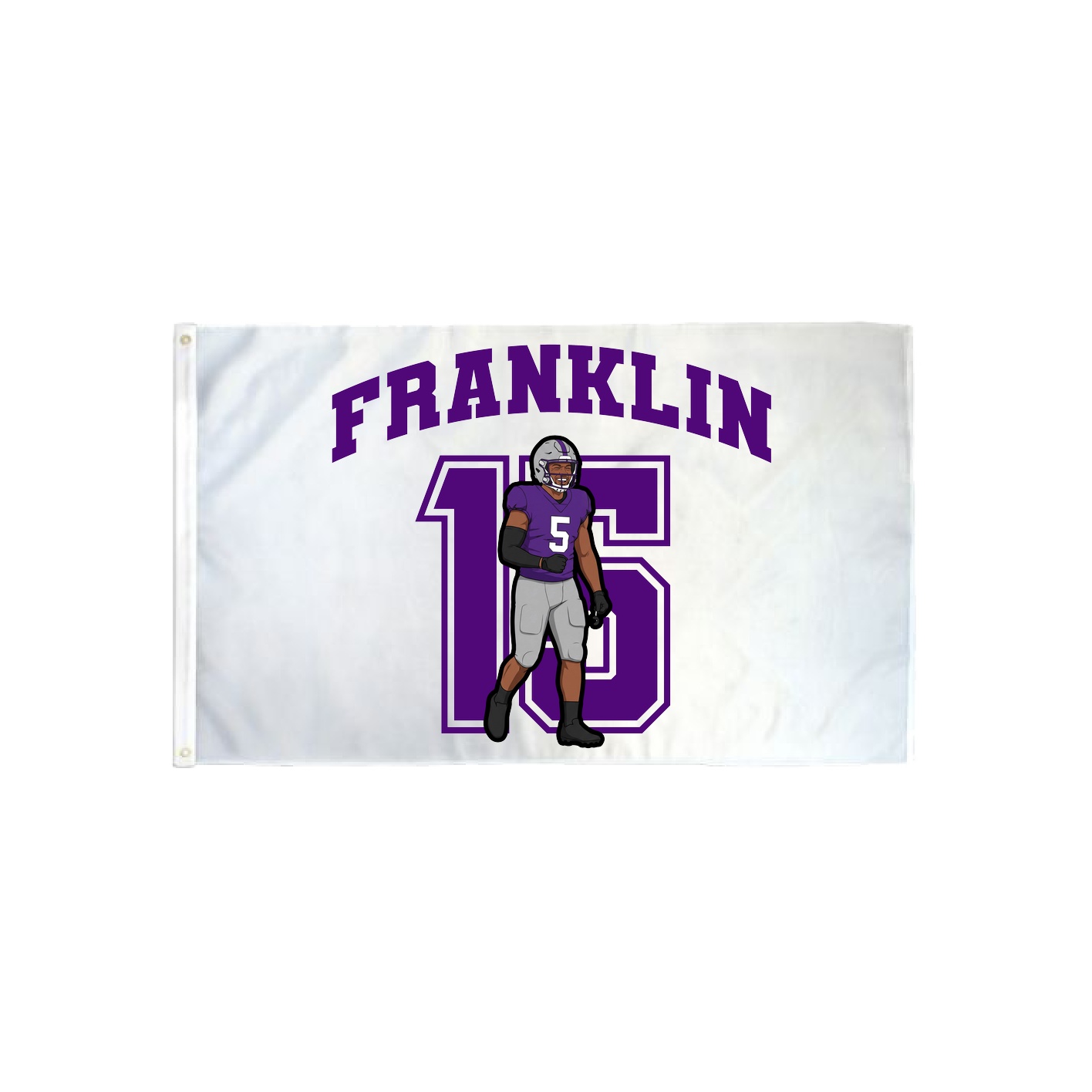3x5 Flag — Number in Classic