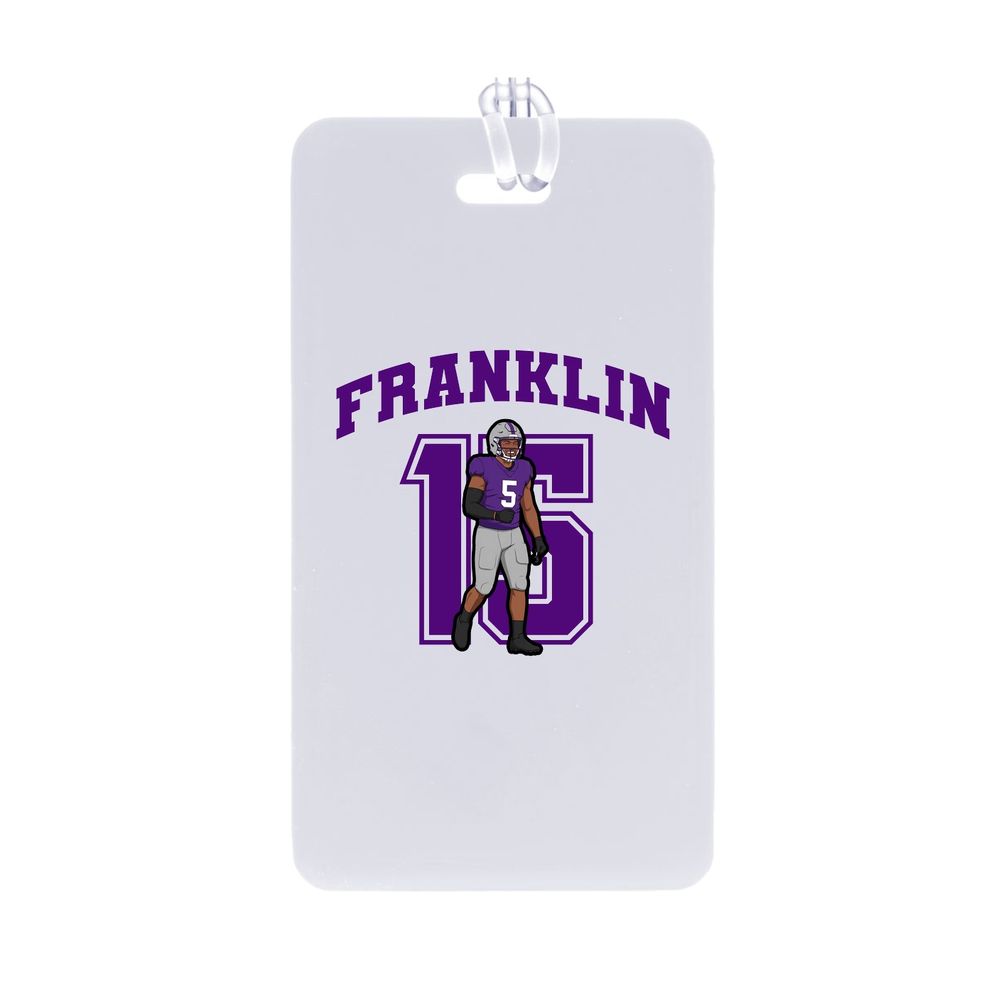Bag Tag — Number in Classic