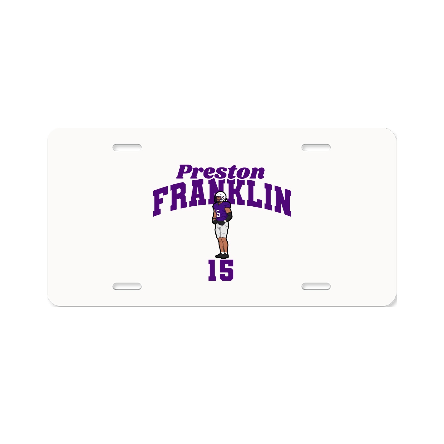 License Plate — Signature Arch in Classic