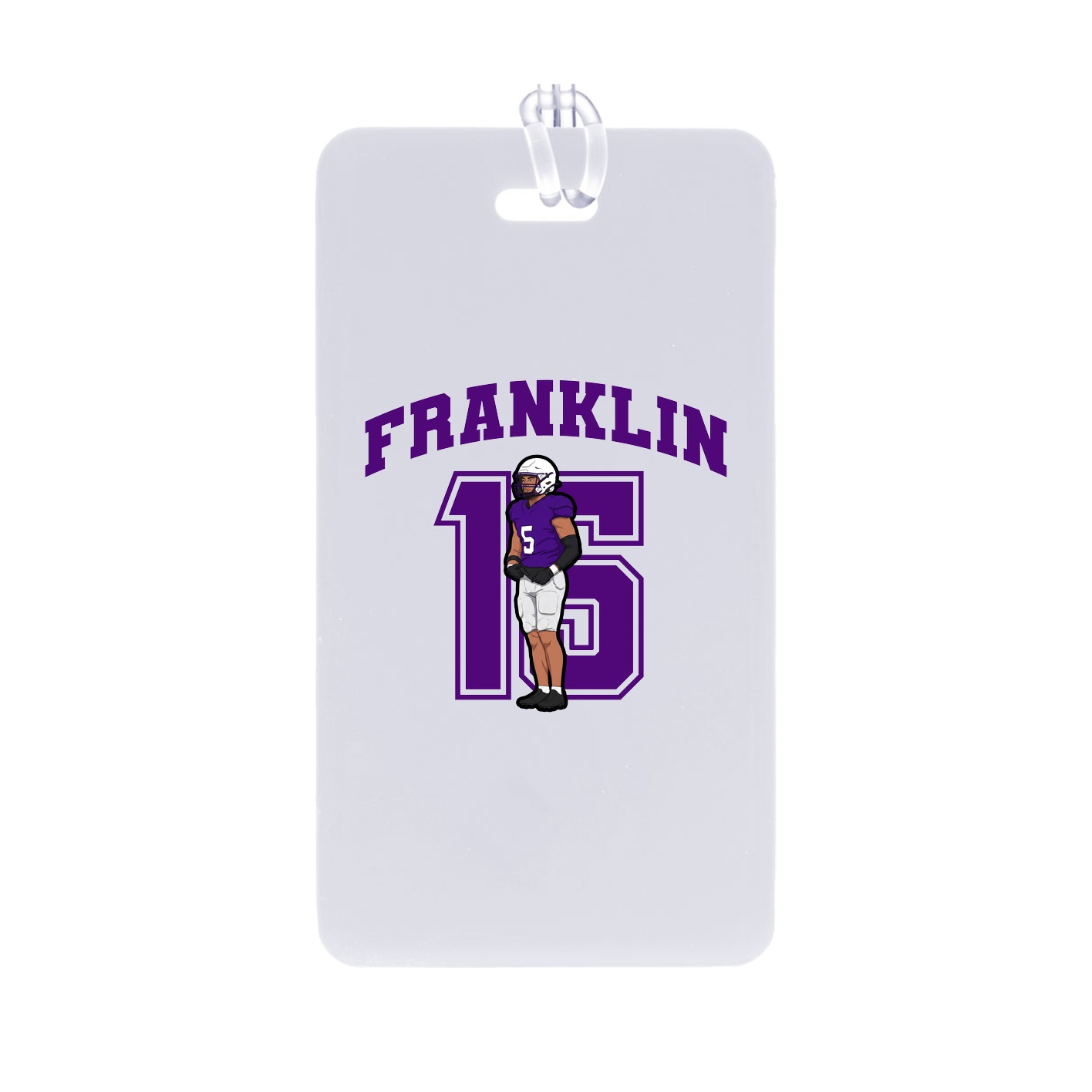 Bag Tag — Number in Classic