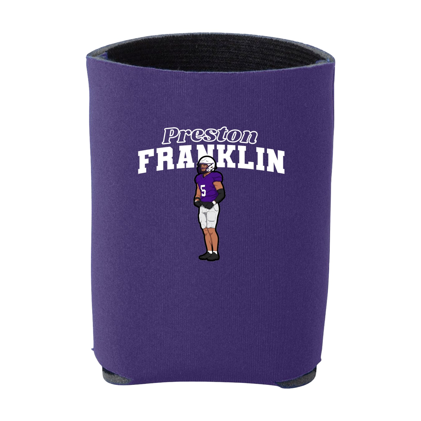 Can Holder — Name Arch in Purple