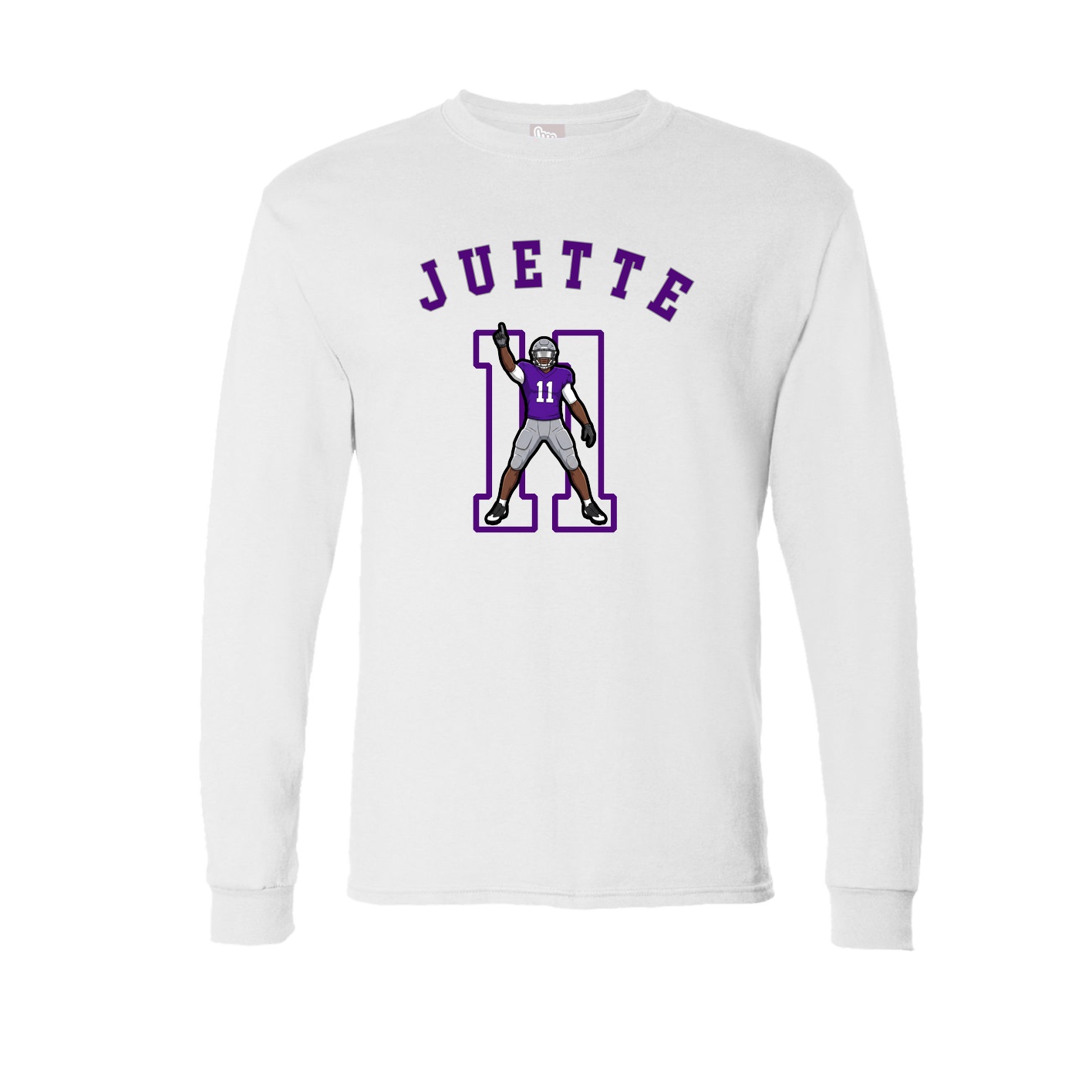 Long Sleeve Tee — Shirsey Arch in White