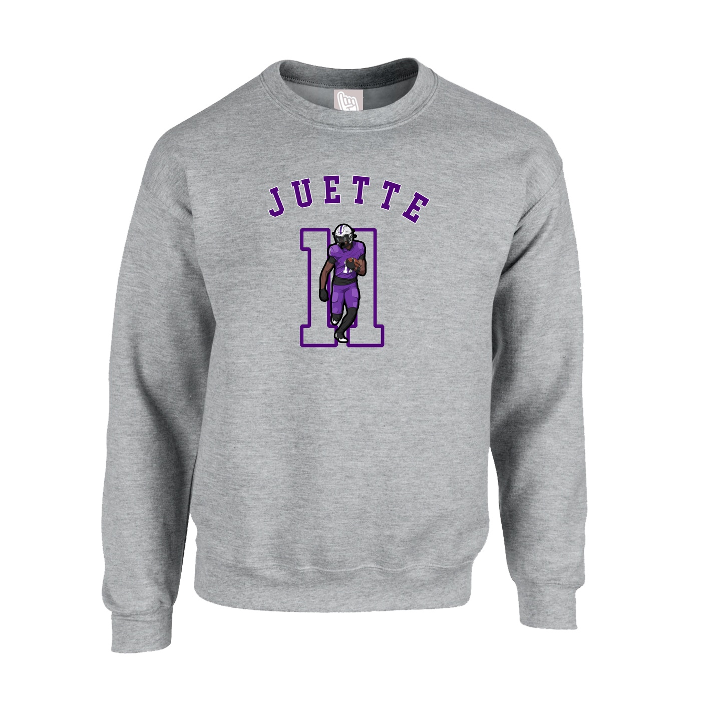 Fleece Crew — Shirsey Arch in Grey