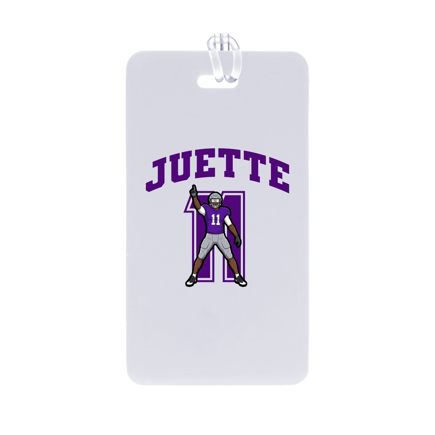 Bag Tag — Number in Classic