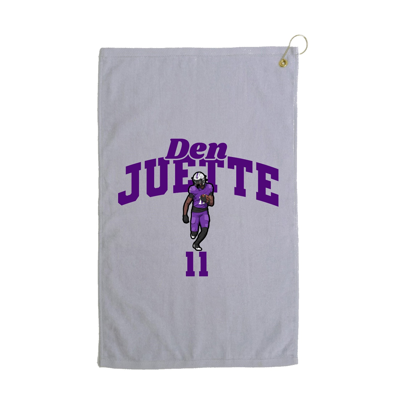 Golf Towel — Signature Arch in Grey