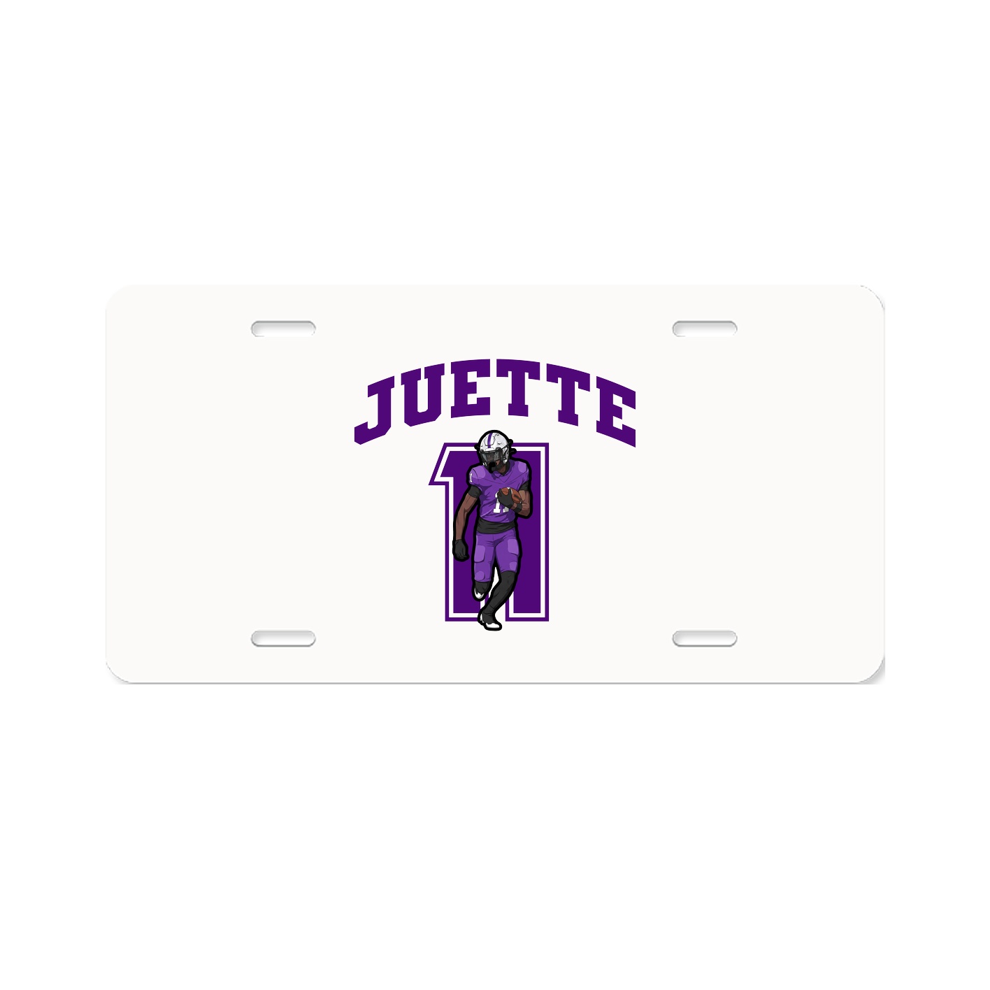 License Plate — Number in Classic