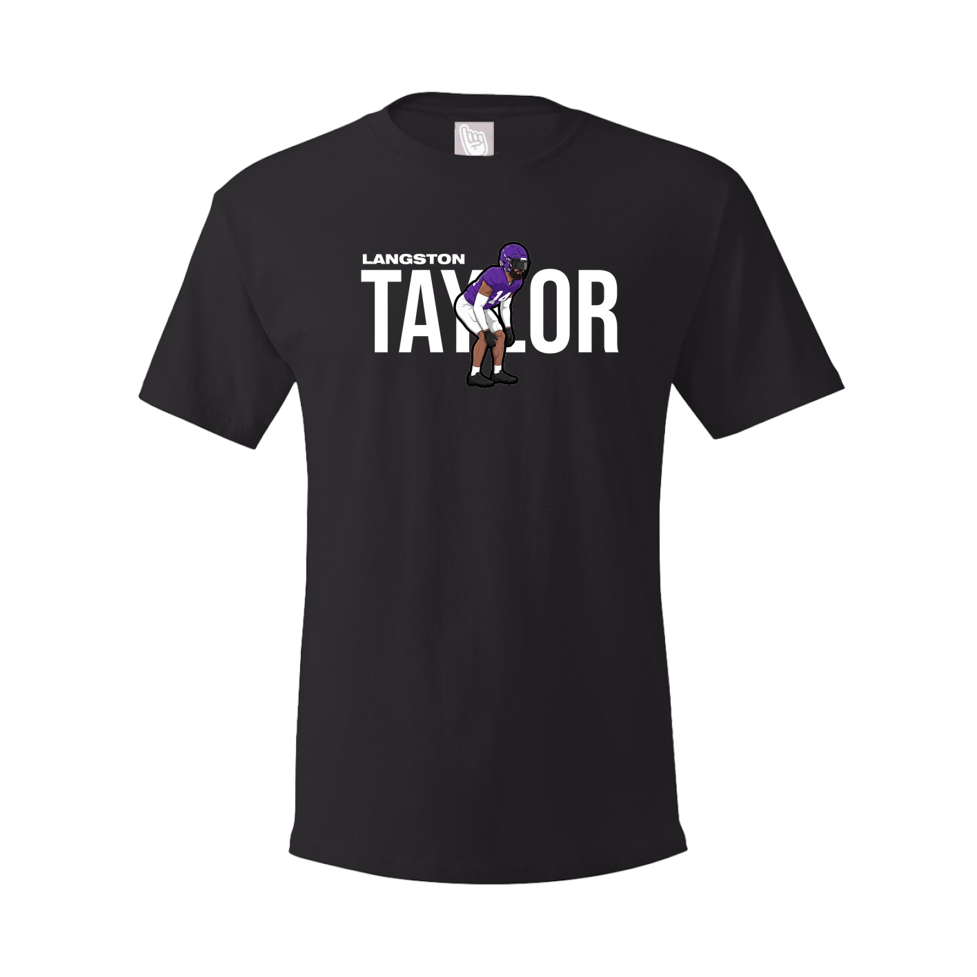 Youth Tee — Player Name in Black