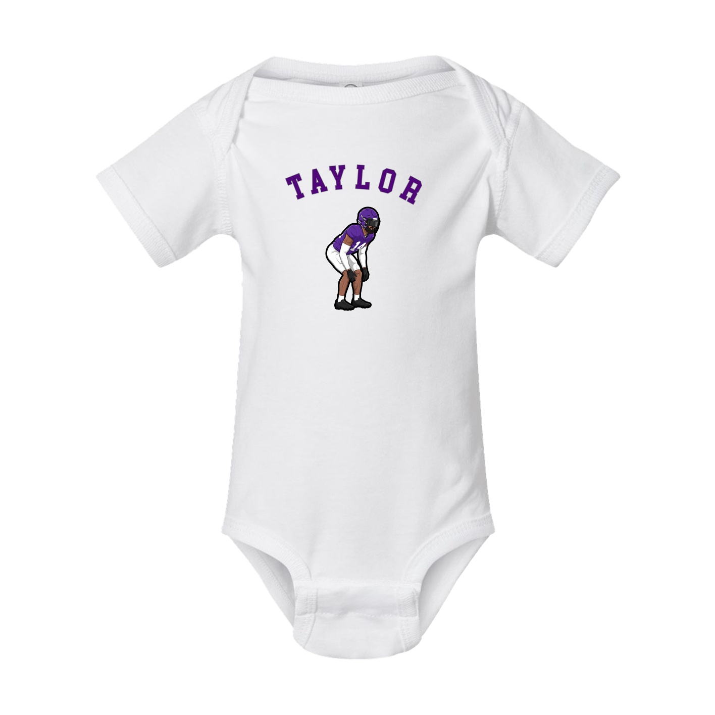 Baby Onesie — Shirsey Arch in White