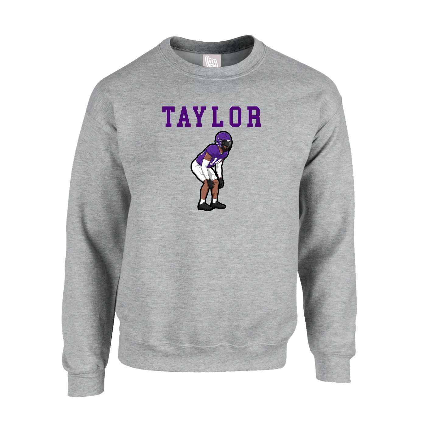 Fleece Crew — Shirsey in Grey