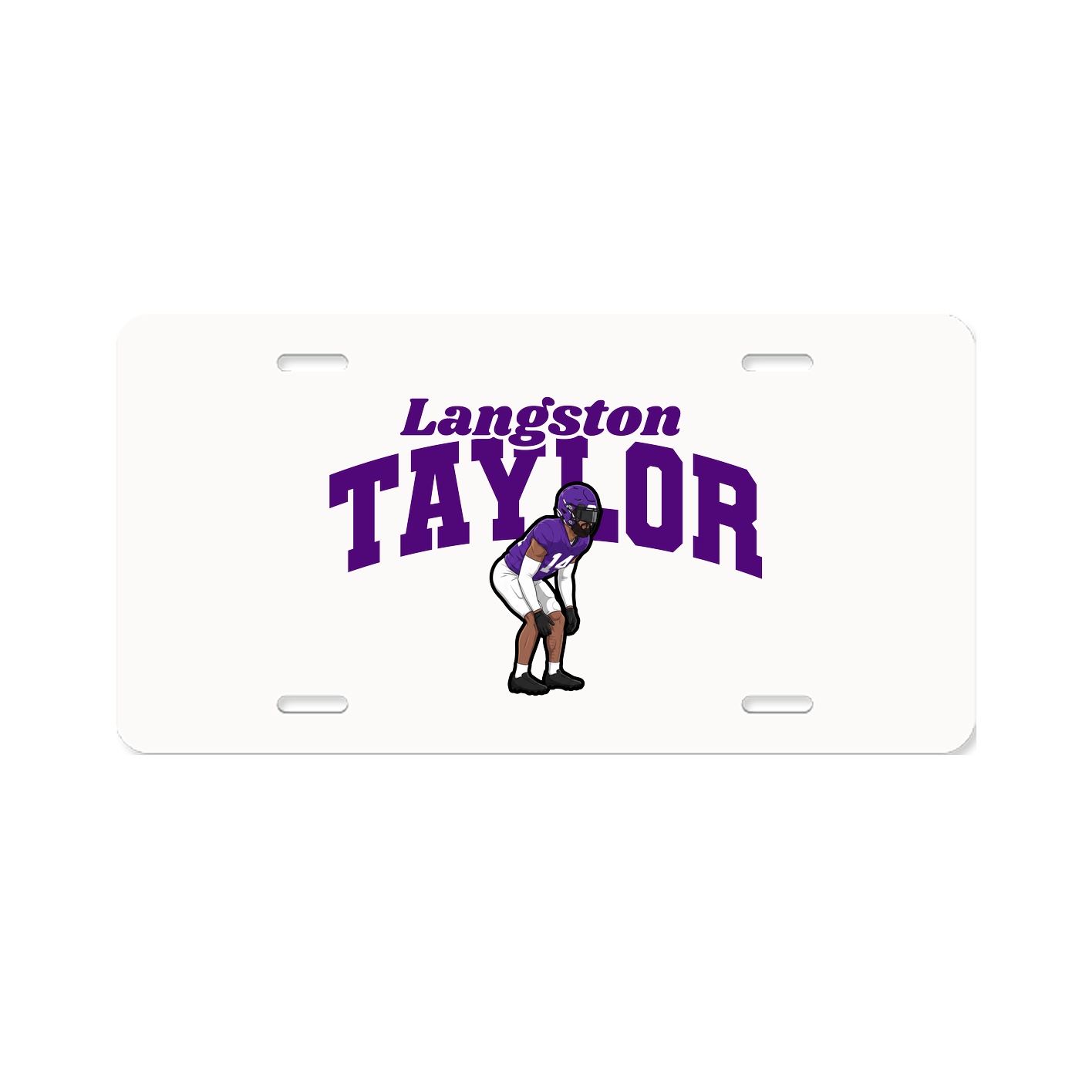 License Plate — Signature Arch in Classic