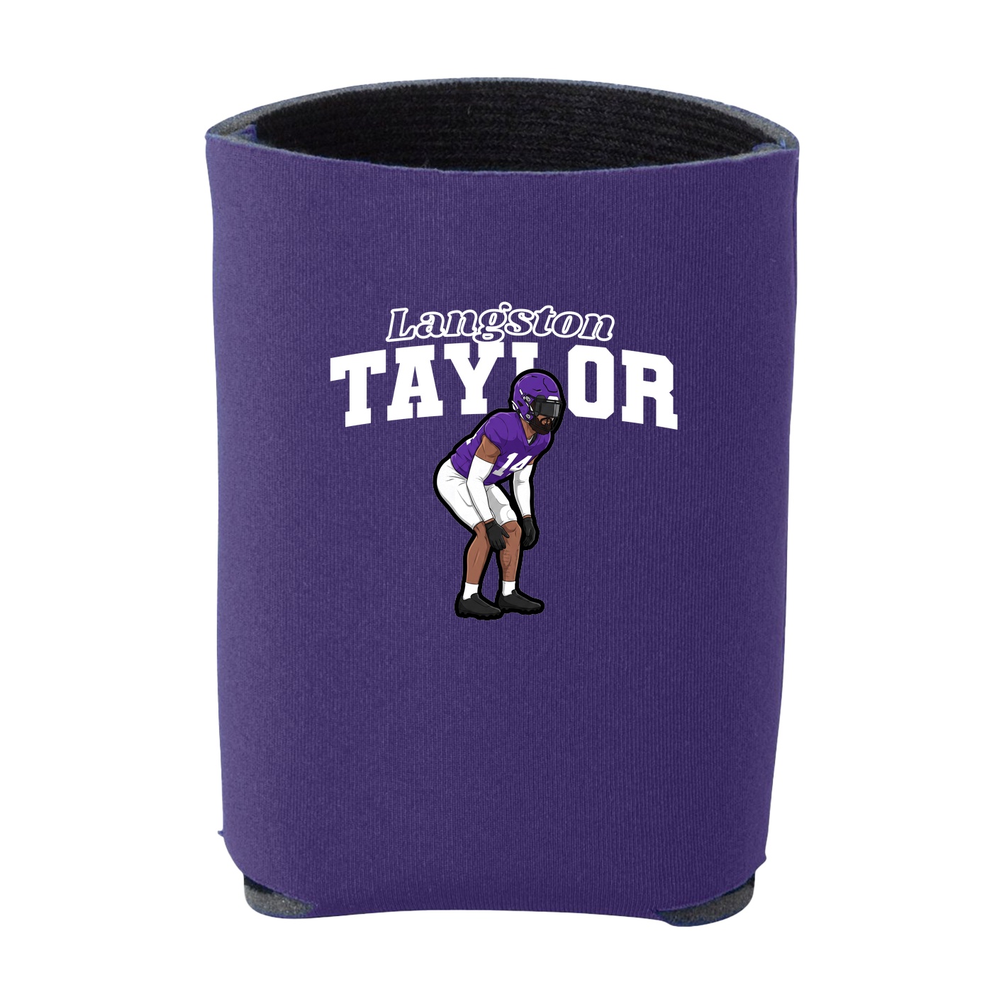 Can Holder — Name Arch in Purple