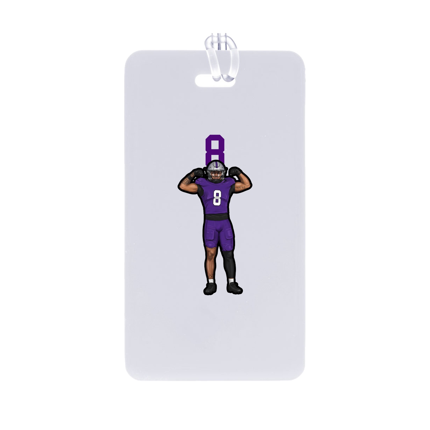 Bag Tag — Number Top in Classic