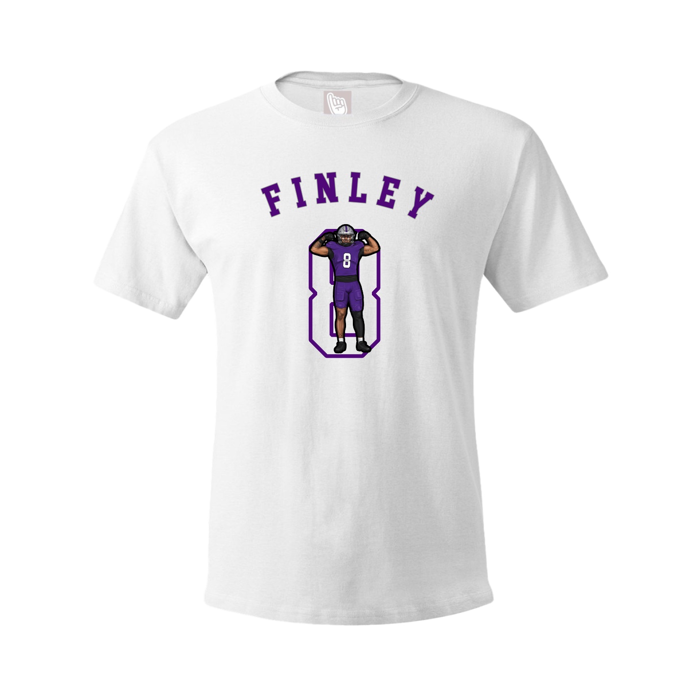 Youth Tee — Shirsey Arch in White
