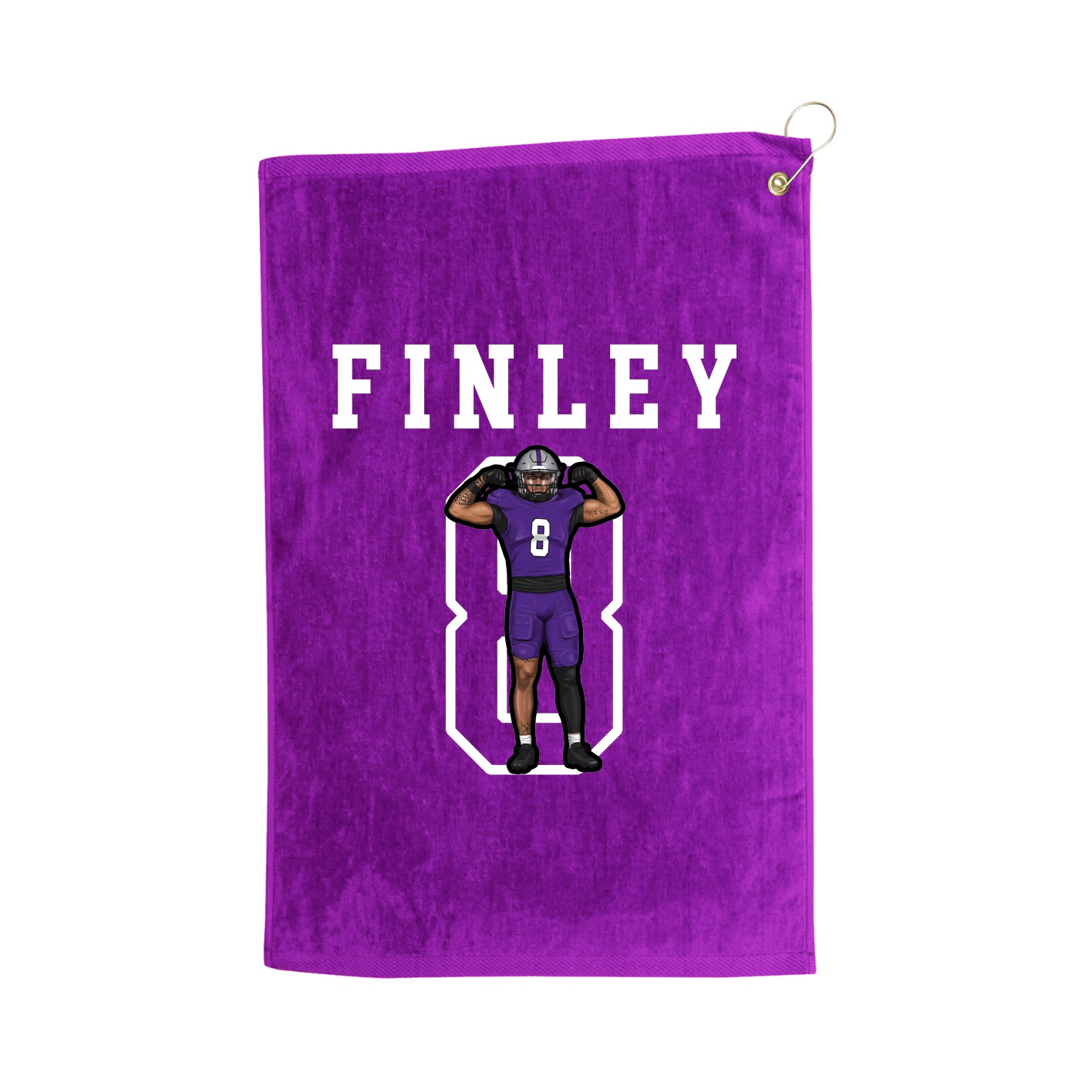Golf Towel — Shirsey in Purple