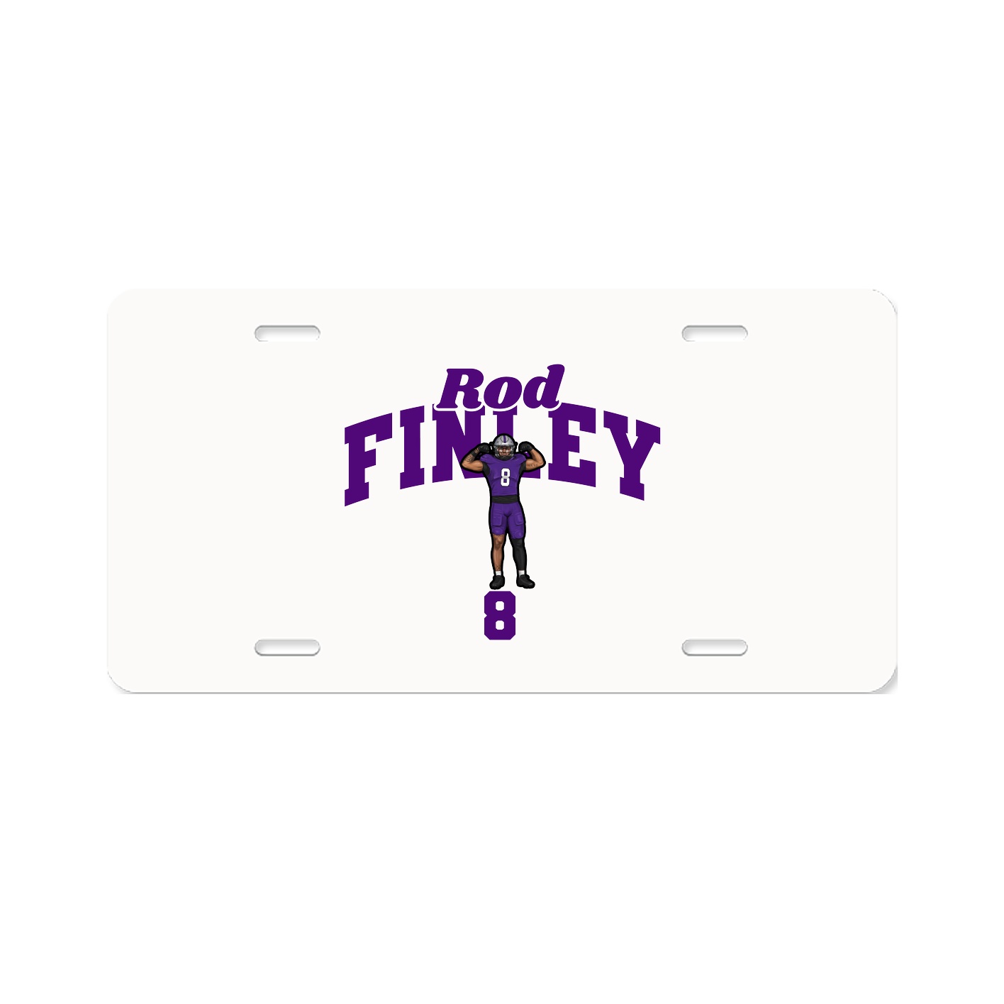 License Plate — Signature Arch in Classic