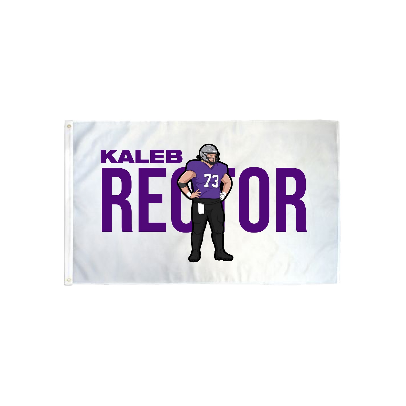3x5 Flag — Player Name in Classic