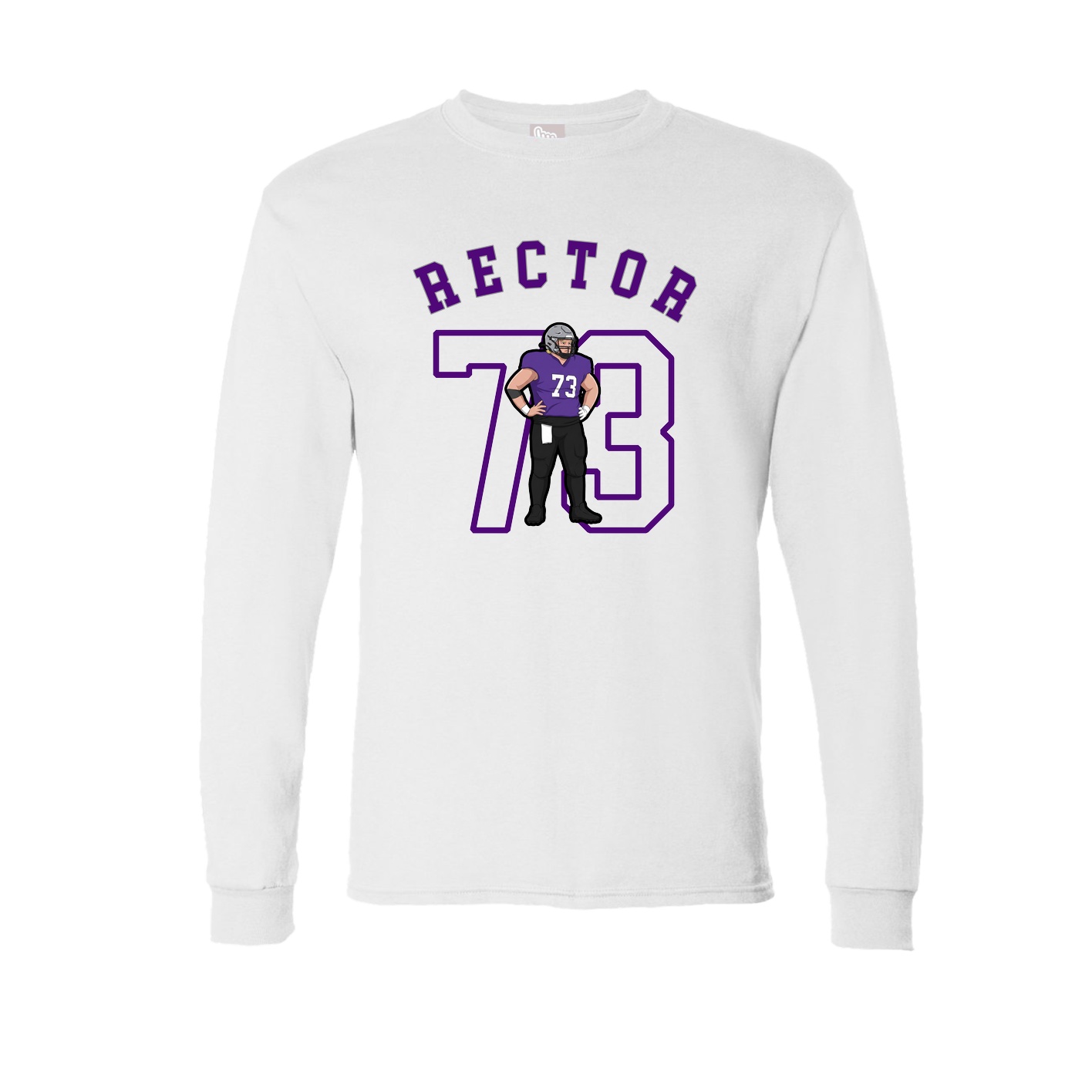 Long Sleeve Tee — Shirsey Arch in White