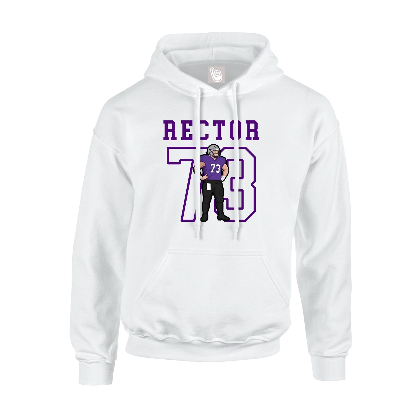 Youth Hoodie — Shirsey in White