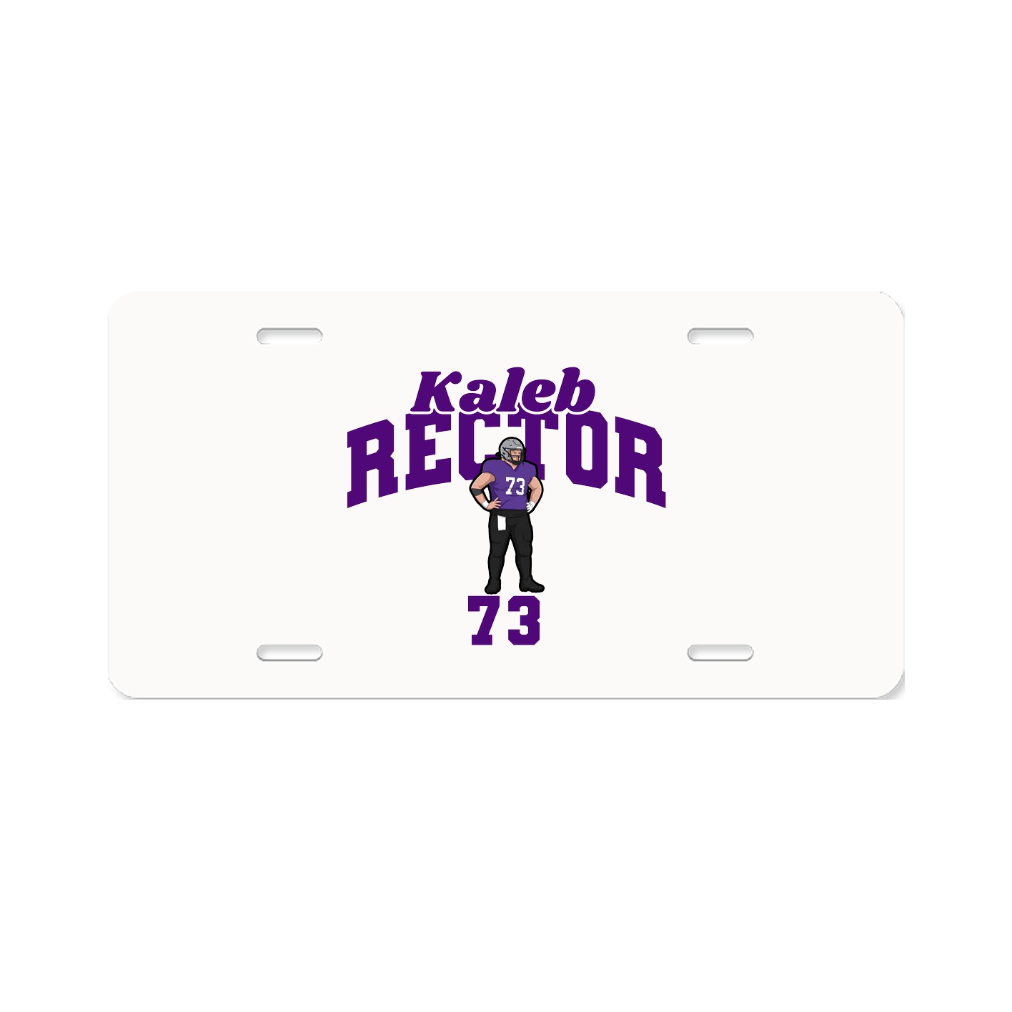 License Plate — Signature Arch in Classic