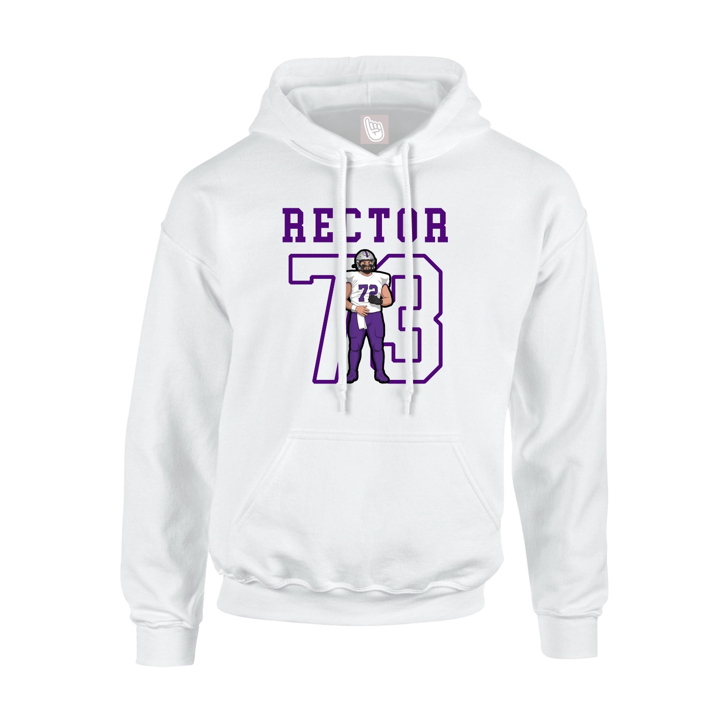 Youth Hoodie — Shirsey in White