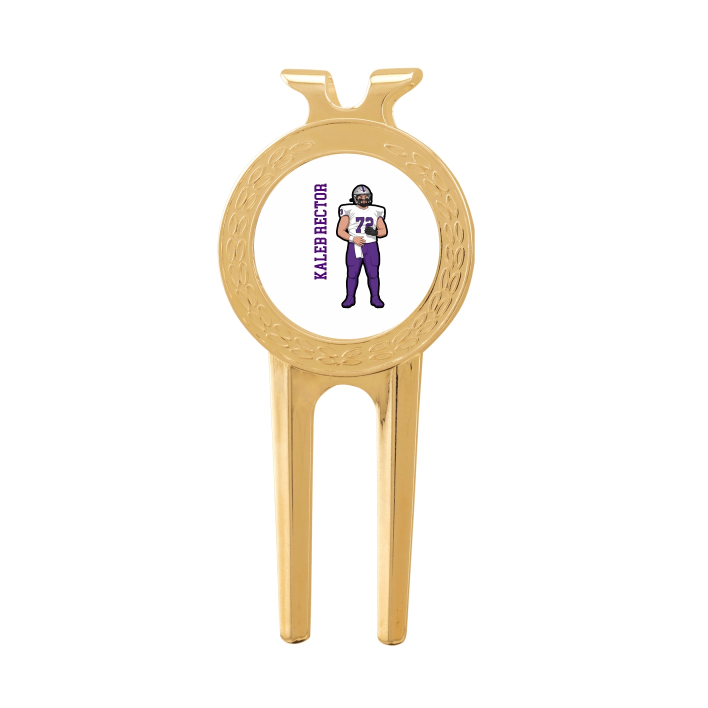 Divot Tool with Ball Marker — Name Vertical in Classic