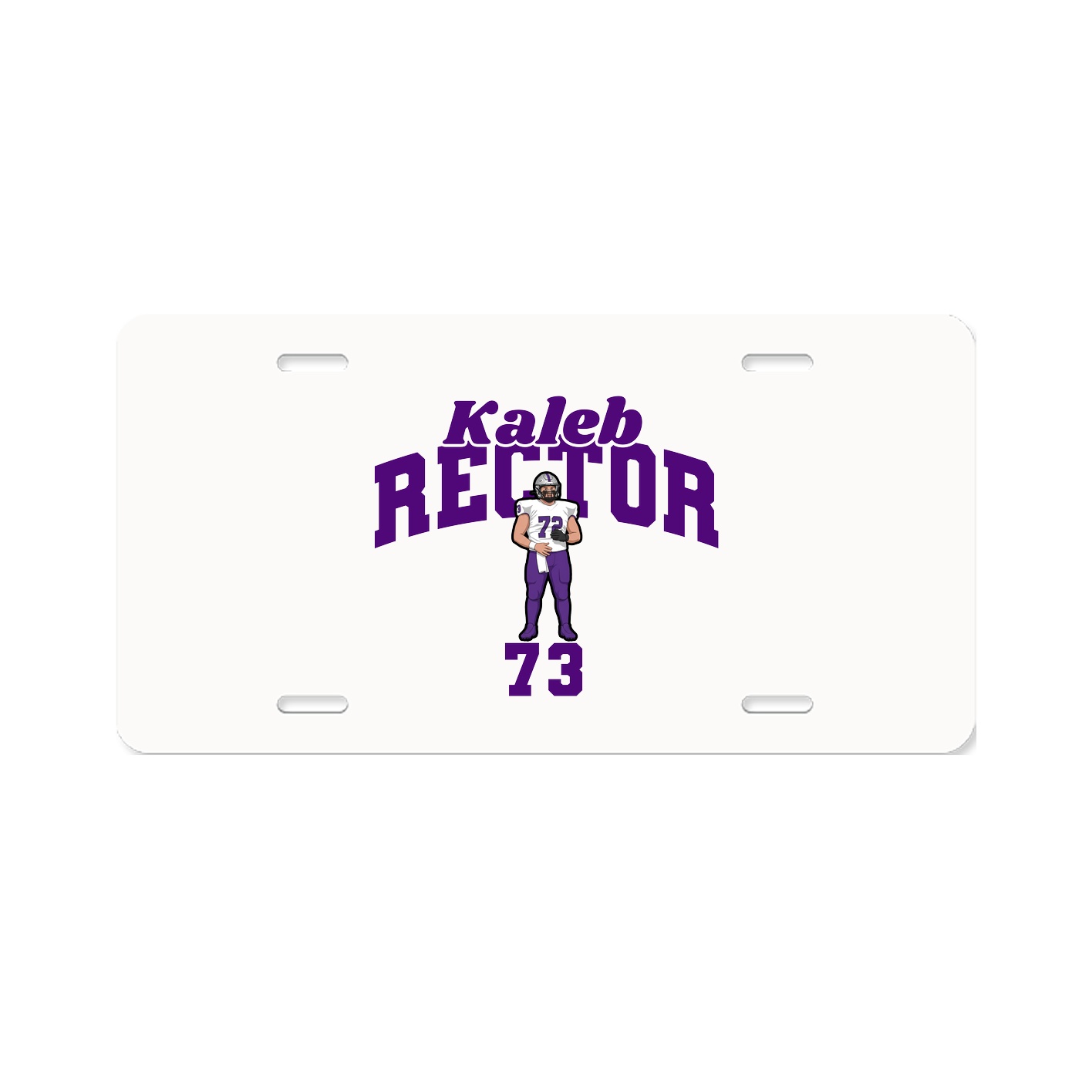 License Plate — Signature Arch in Classic