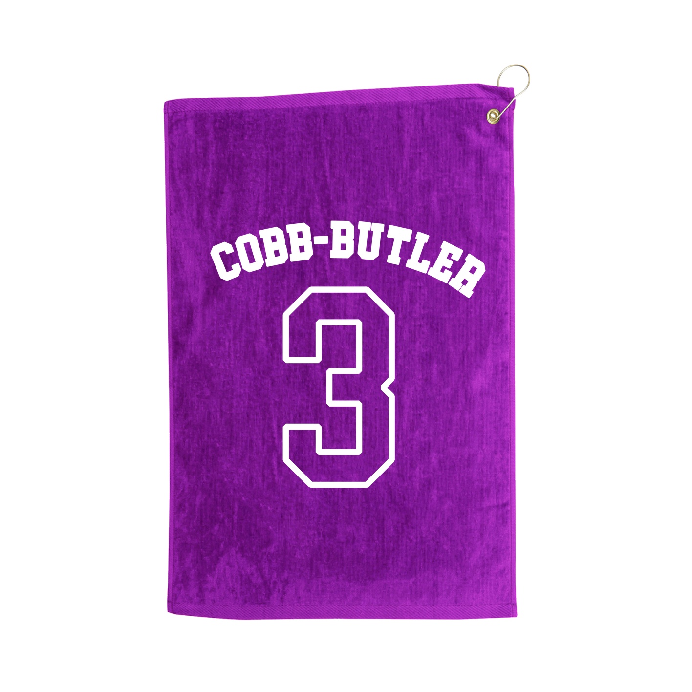 Golf Towel — Shirsey Arch in Purple