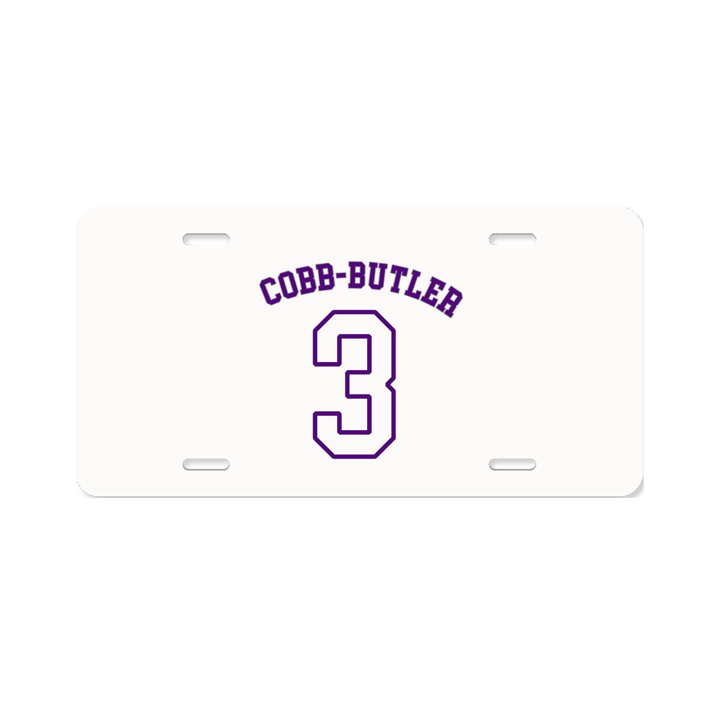 License Plate — Shirsey Arch in Classic