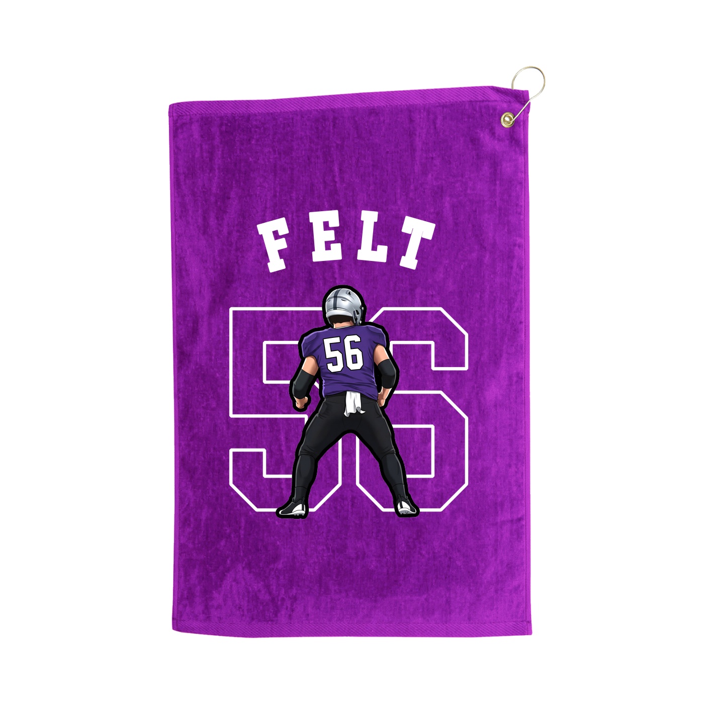 Golf Towel — Shirsey Arch in Purple
