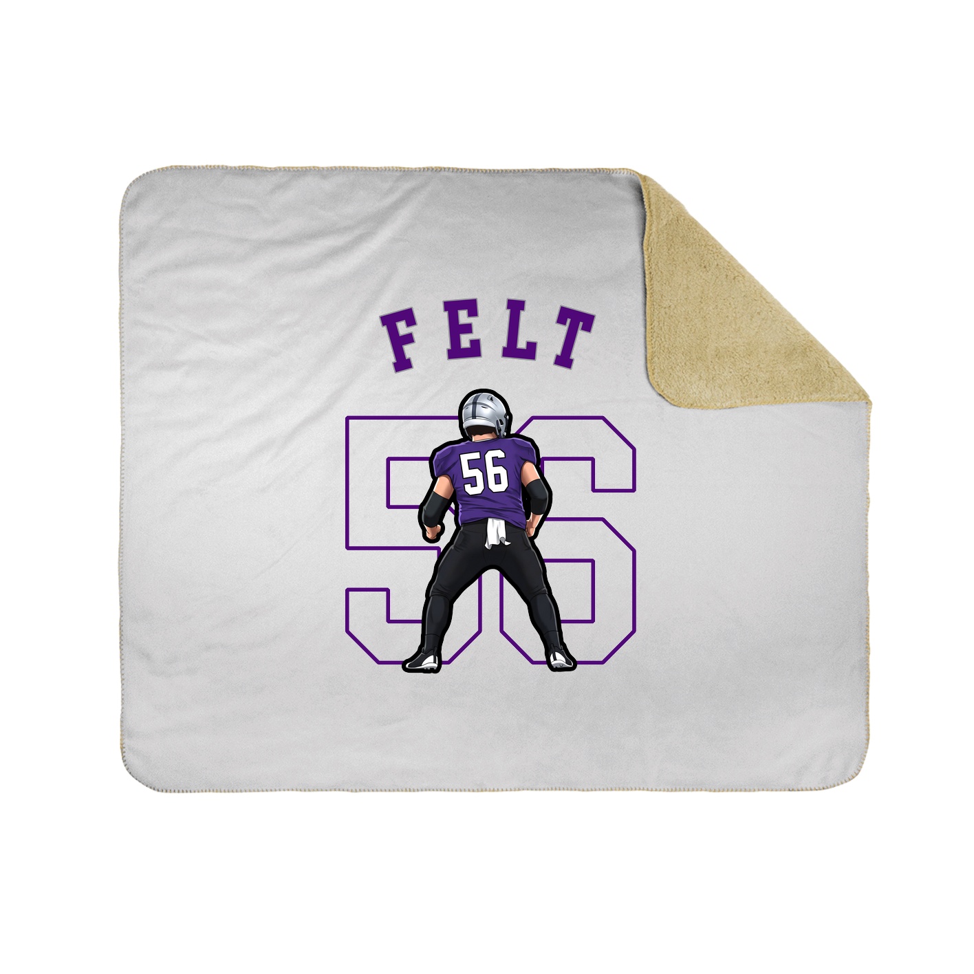 Throw Blanket — Shirsey Arch in White