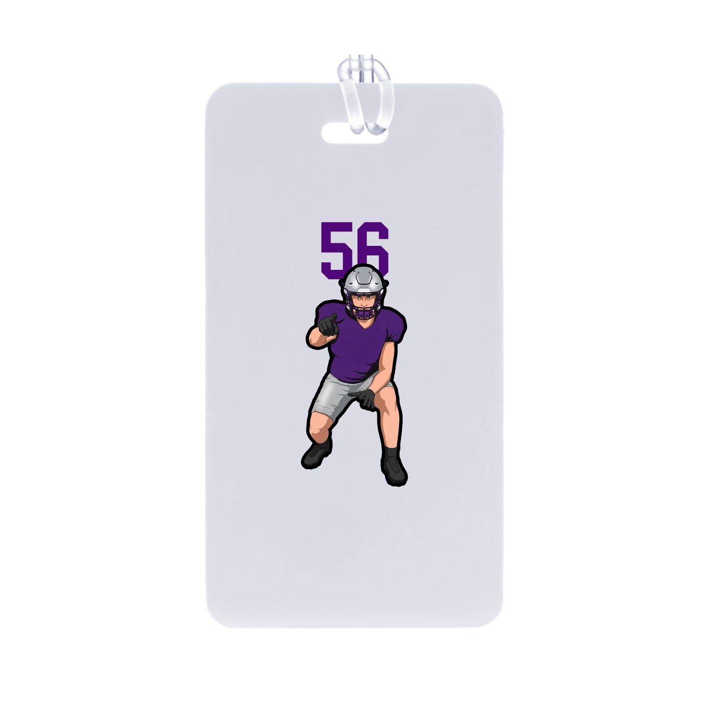 Bag Tag — Number Top in Classic