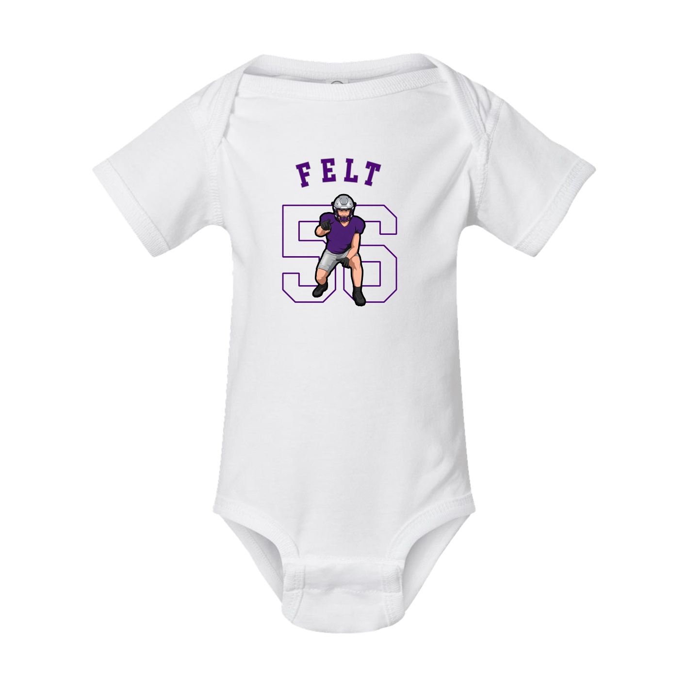 Baby Onesie — Shirsey Arch in White