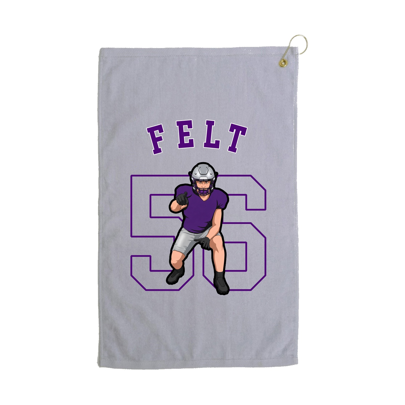 Golf Towel — Shirsey Arch in Grey