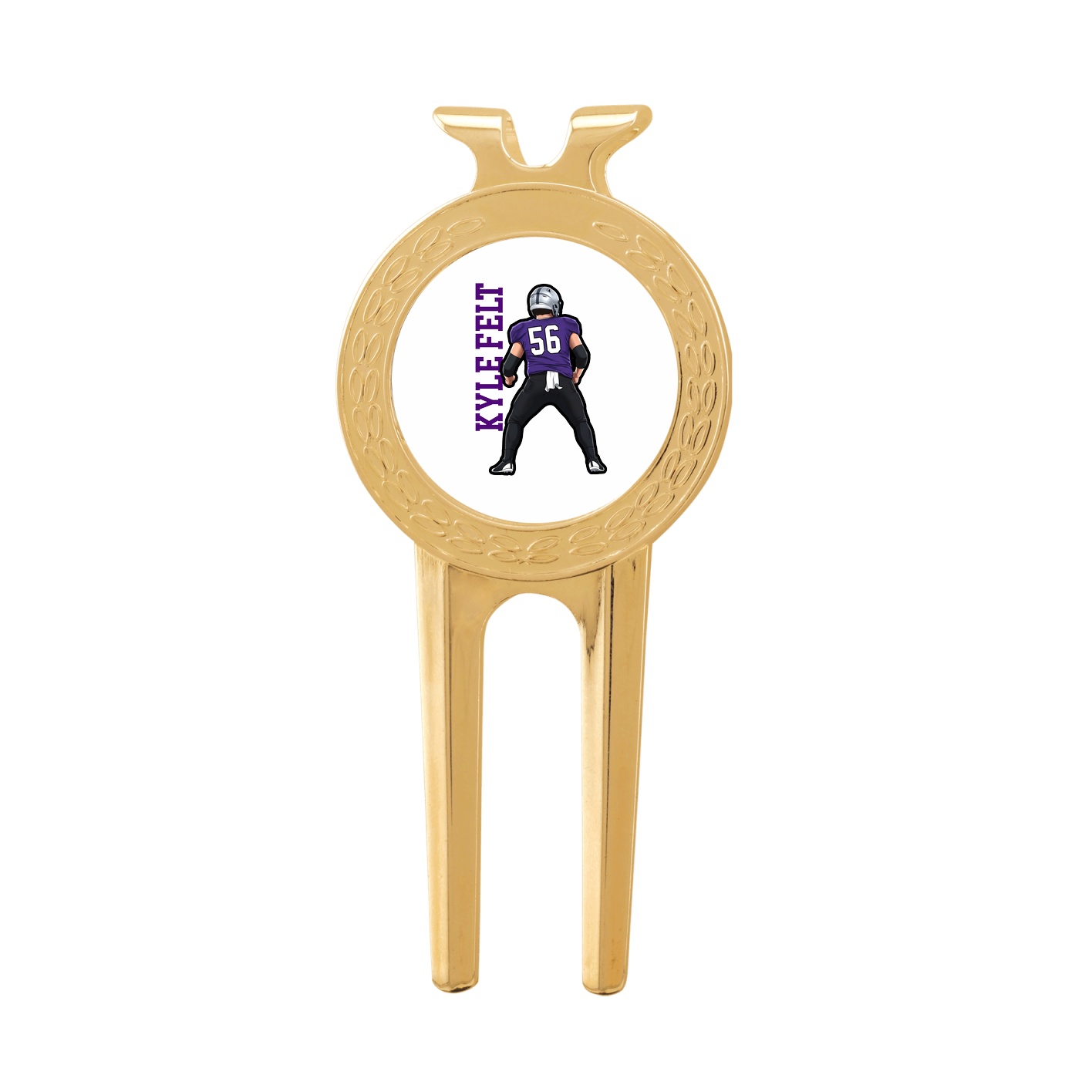 Divot Tool with Ball Marker — Name Vertical in Classic