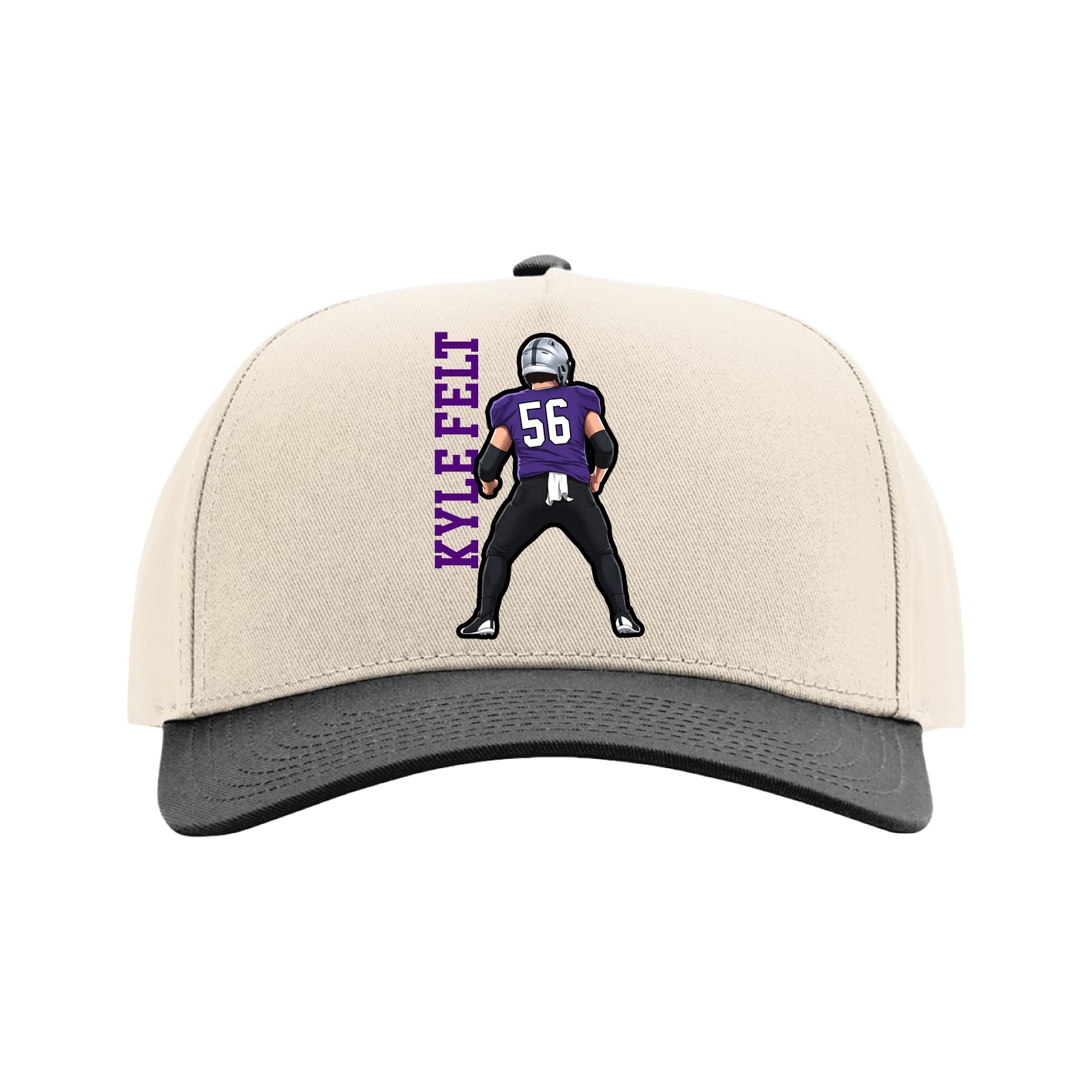 Full Fabric Five-Panel Champ Cap