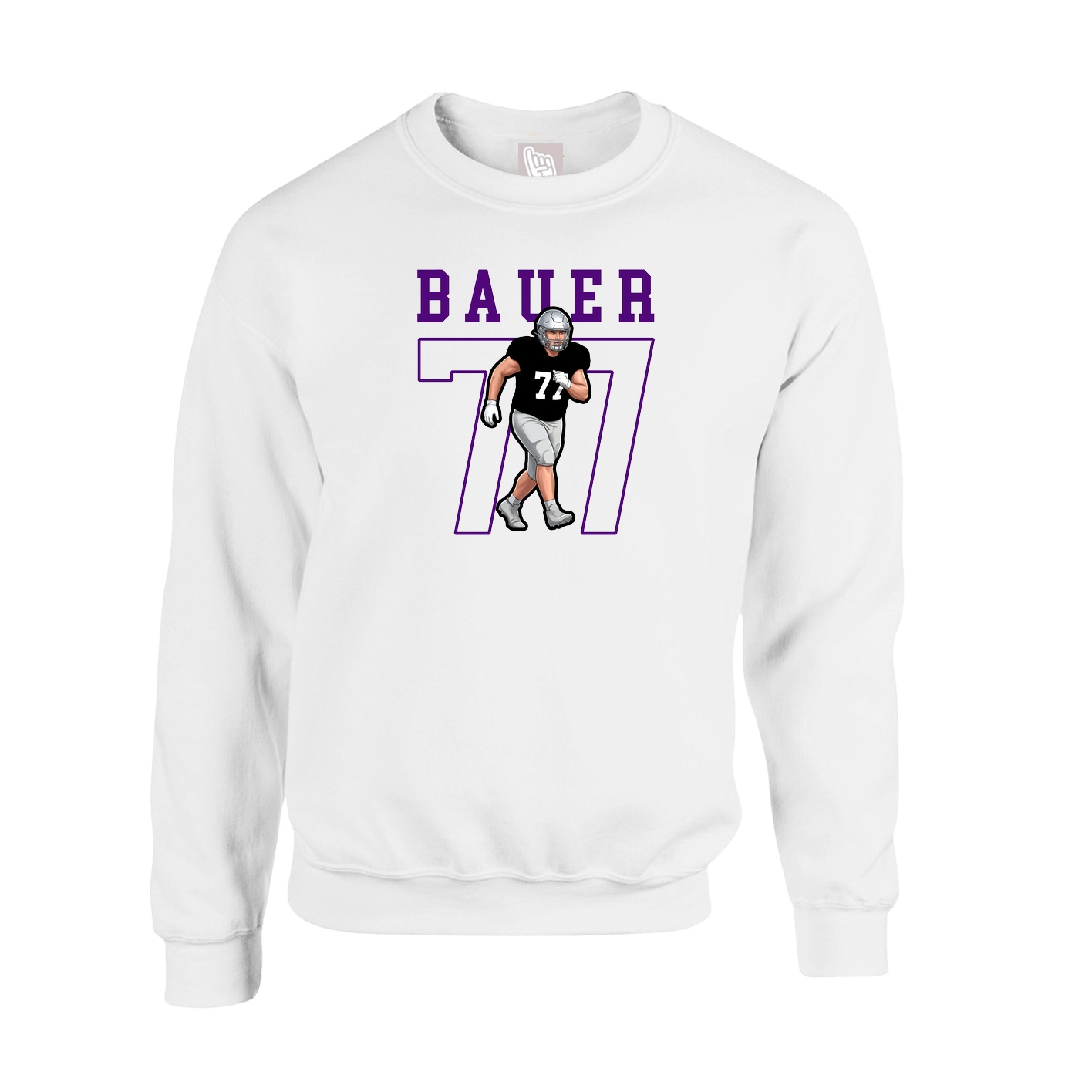 Fleece Crew — Shirsey in White