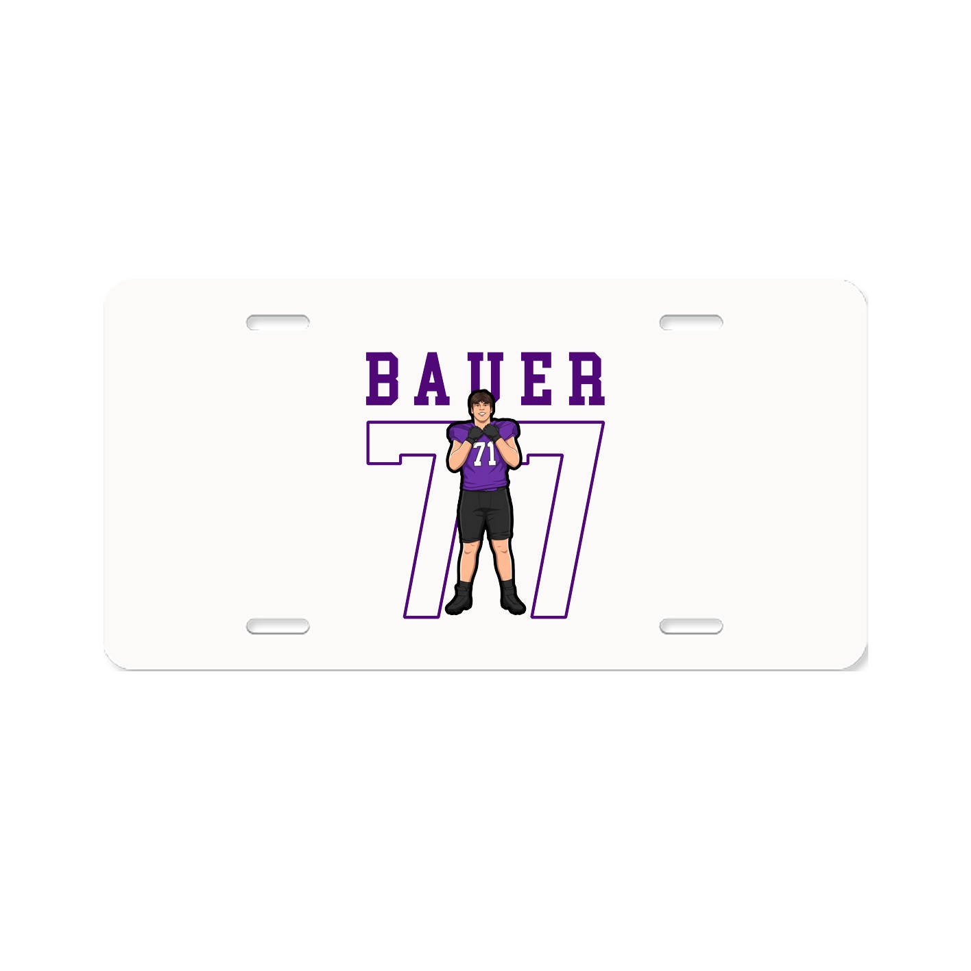License Plate — Shirsey in Classic