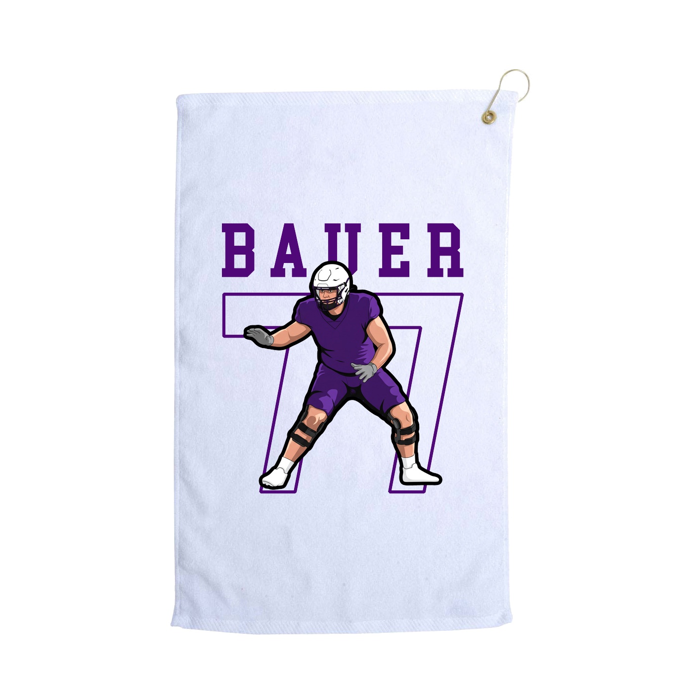 Golf Towel — Shirsey in White