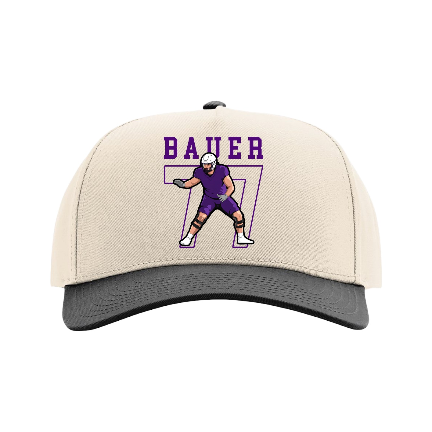 Full Fabric Five-Panel Champ Cap