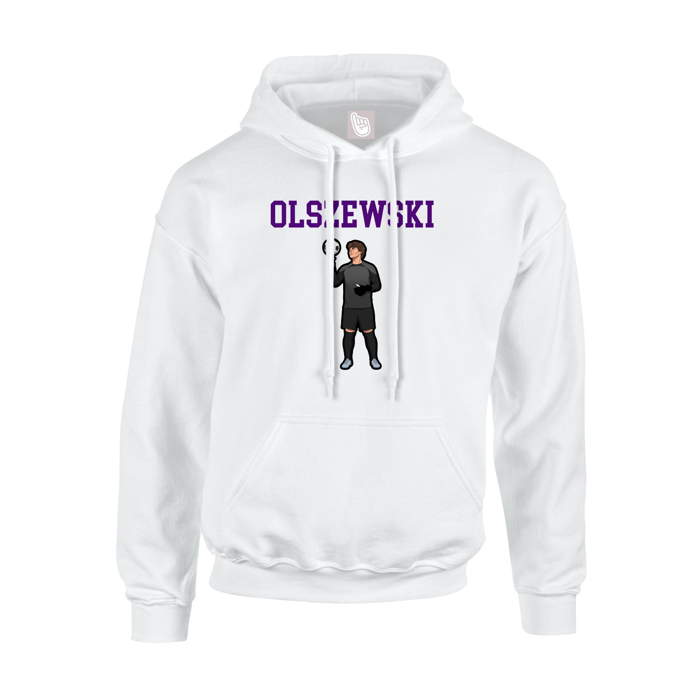 Youth Hoodie — Shirsey in White