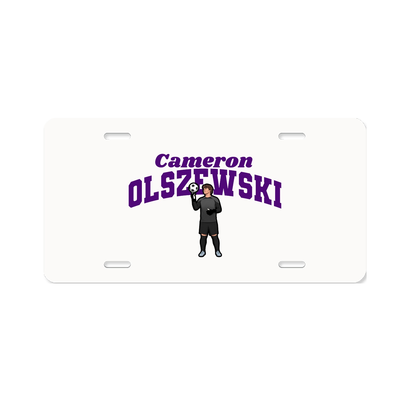 License Plate — Signature Arch in Classic