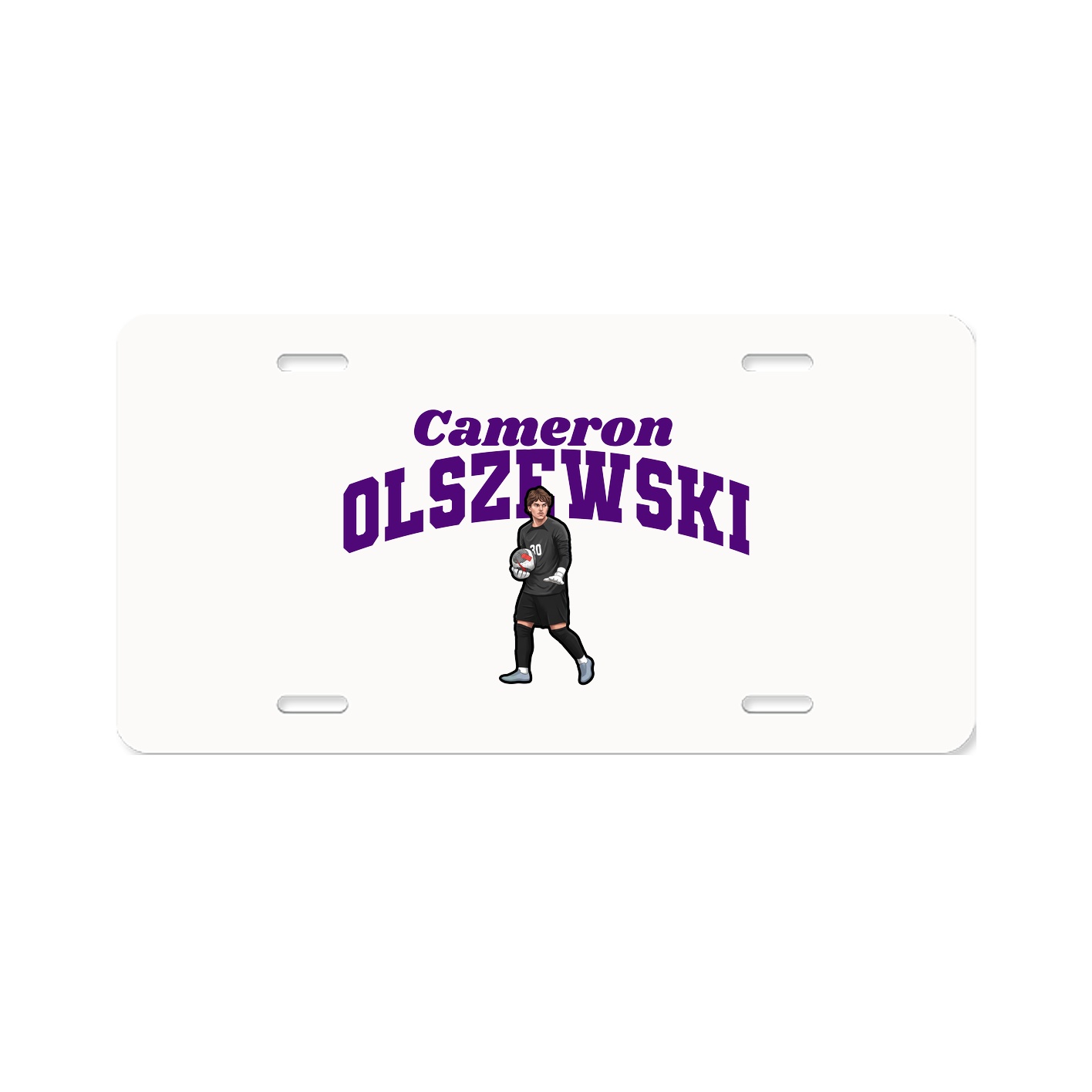 License Plate — Signature Arch in Classic