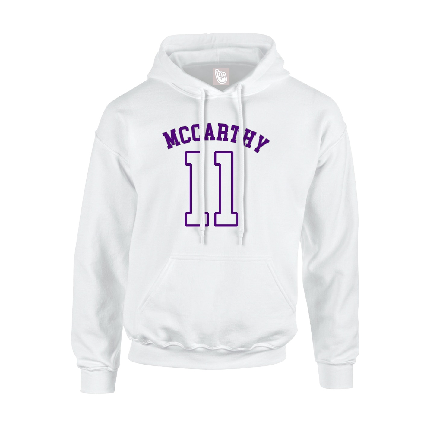 Hoodie — Shirsey Arch in White