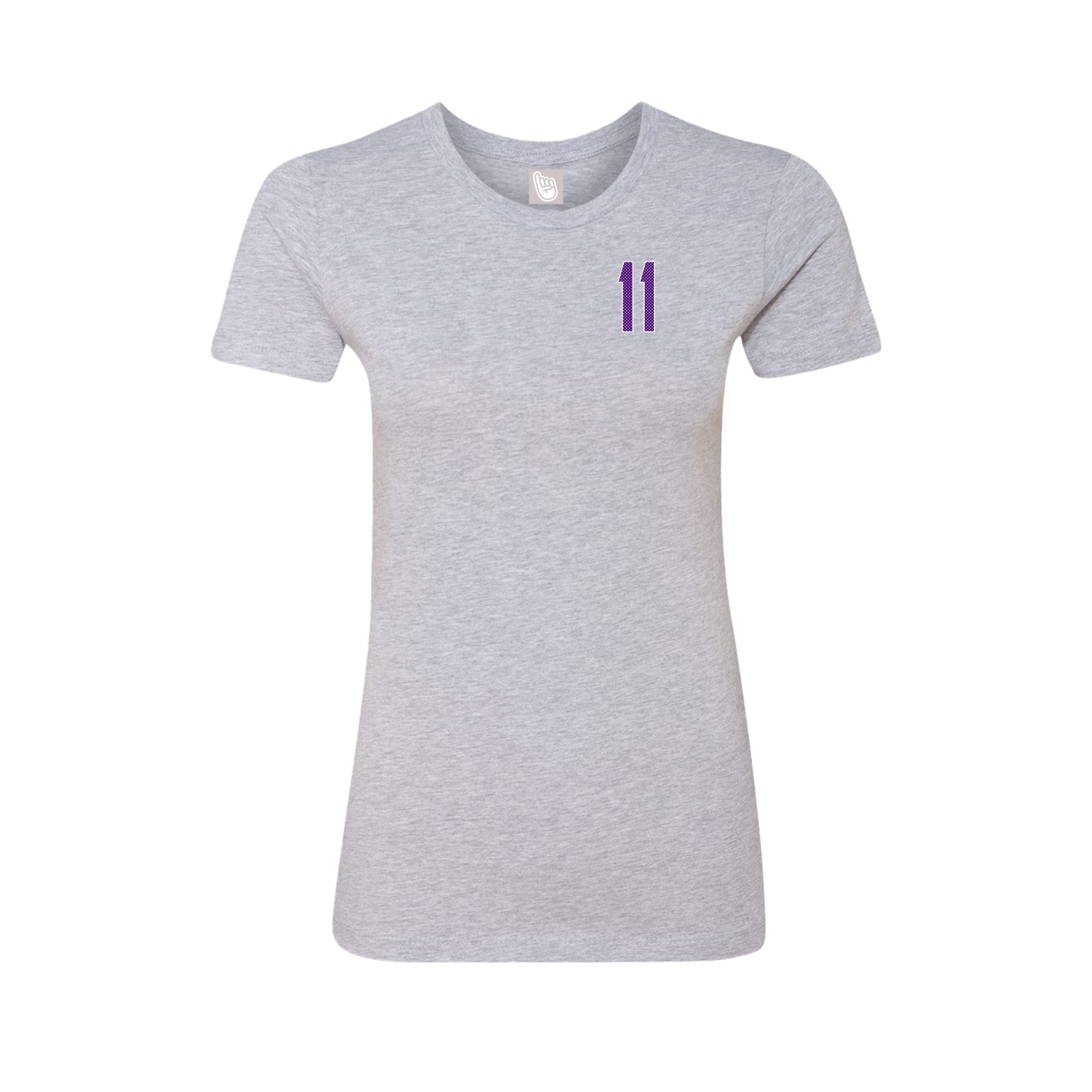 Womens Tee — Front Shirsy in Grey